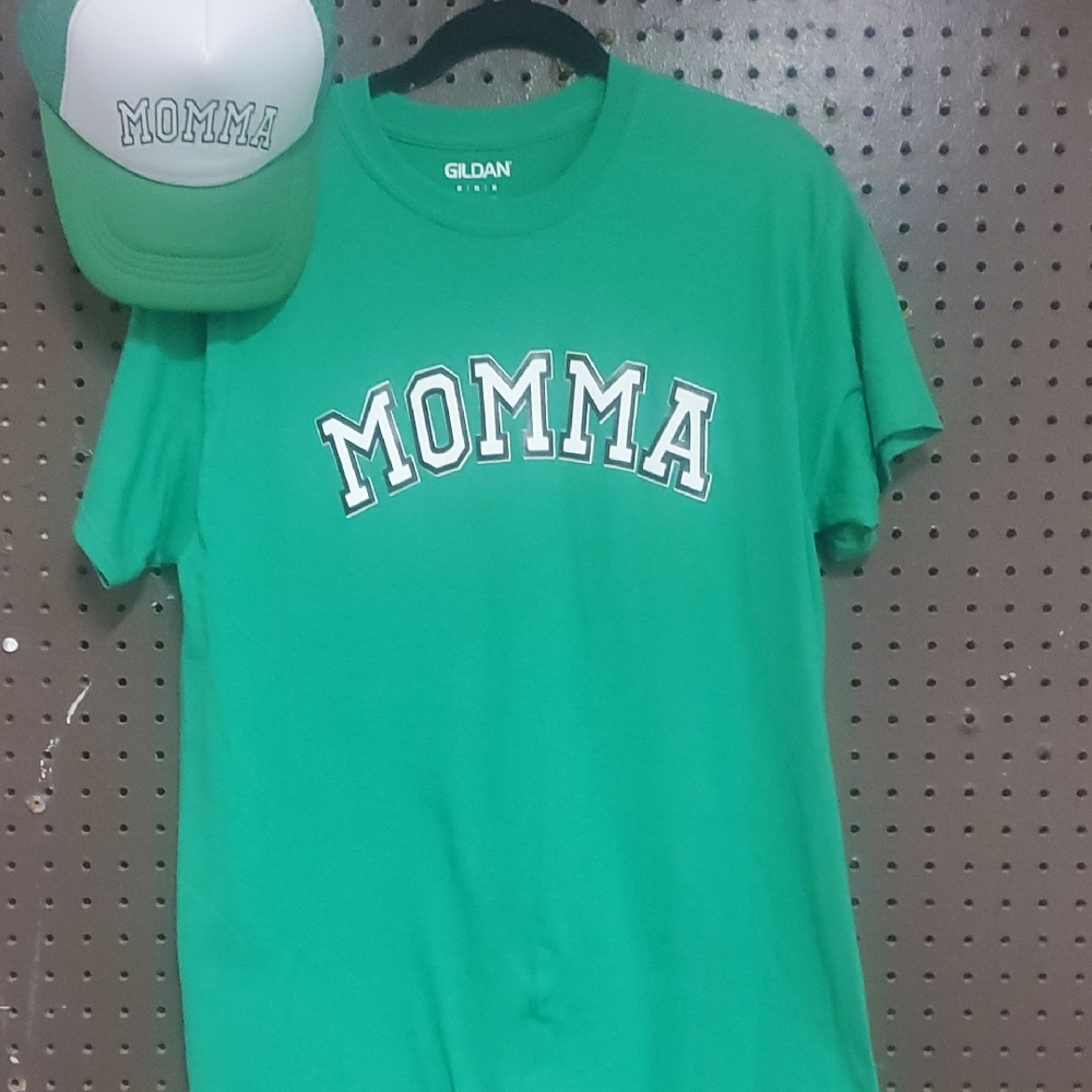 Bright Green 'Momma'  Tee